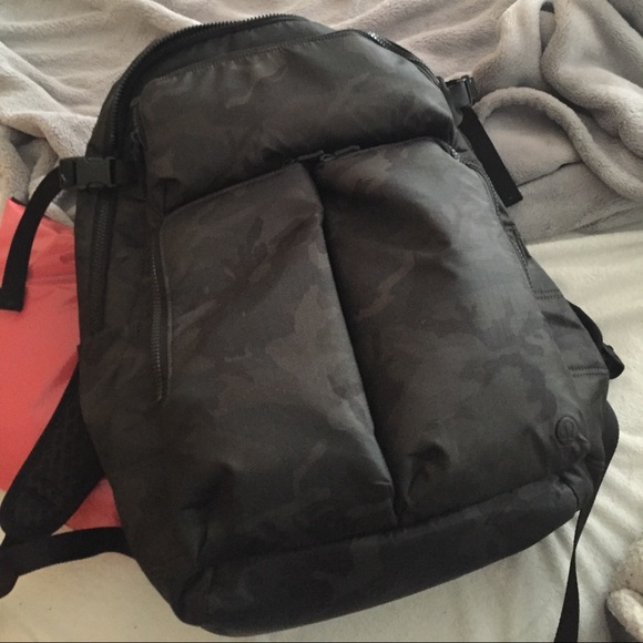 lululemon camo backpack